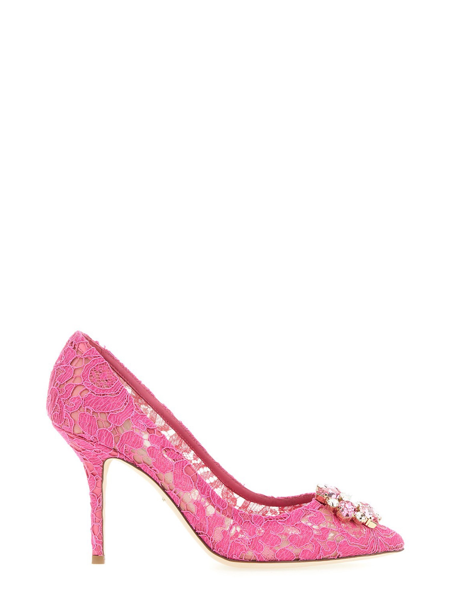 dolce & gabbana taormina lace pumps
