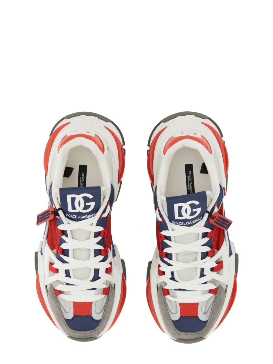 DOLCE & GABBANA - AIRMASTER SNEAKER IN MATERIAL MIX - Eleonora Bonucci