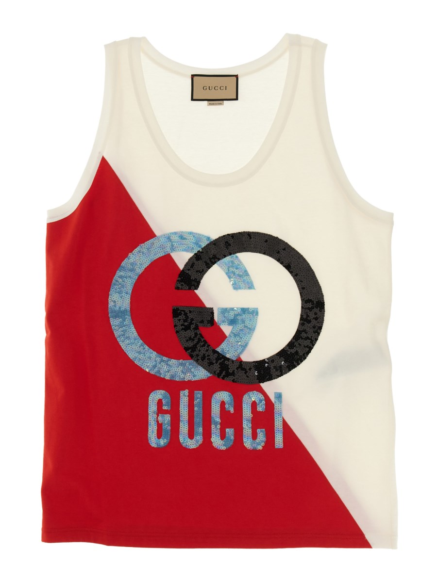 GUCCI - COTTON JERSEY T-SHIRT - Eleonora Bonucci