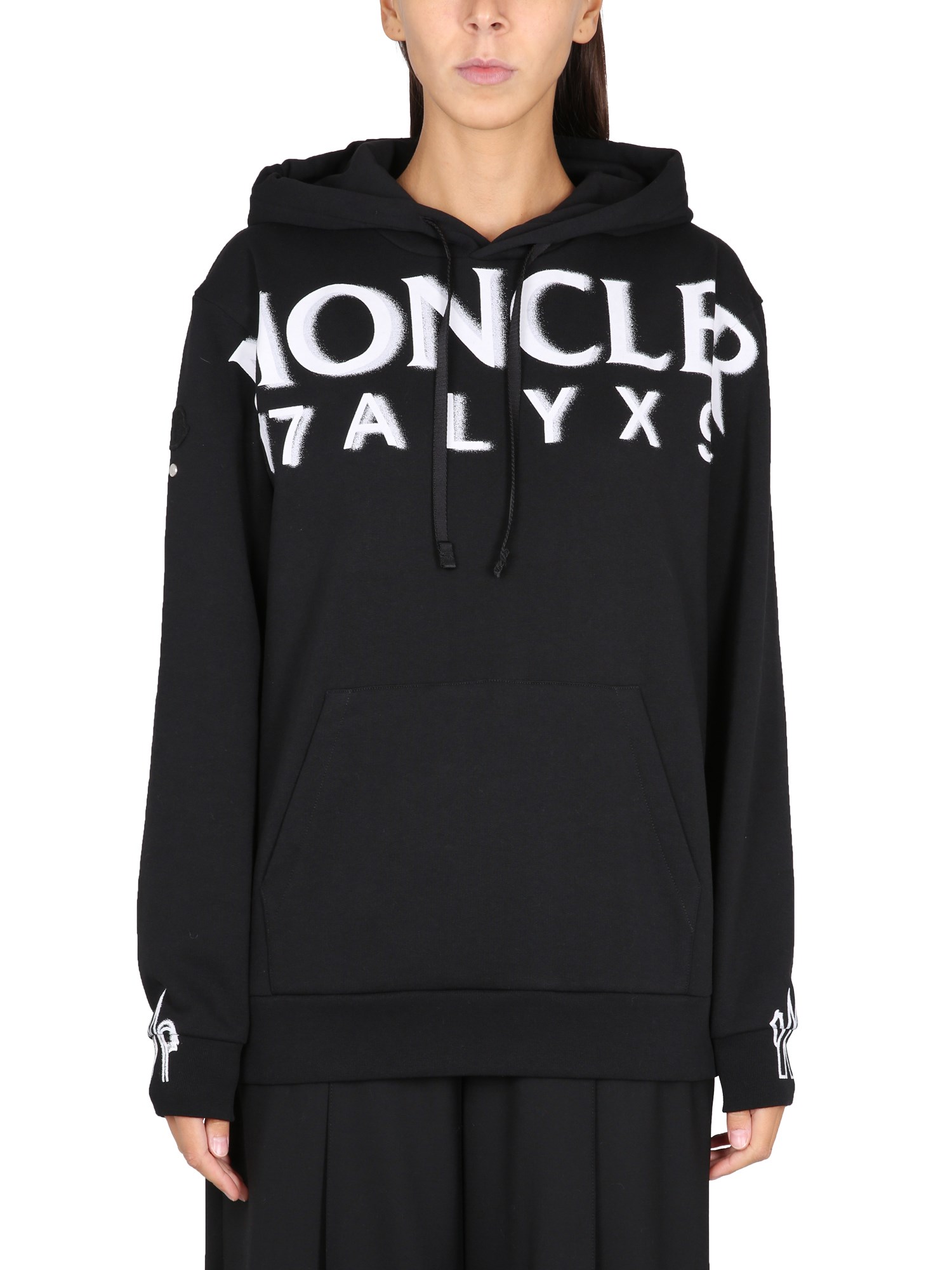 Moncler Genius Sweatshirt With Logo In Black