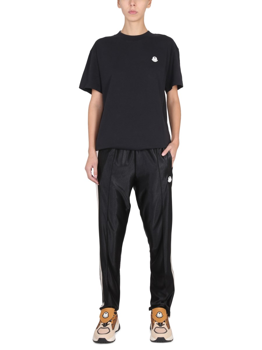 PANTALONI SPORTIVI LUCIDI 8 MONCLER PALM ANGELS