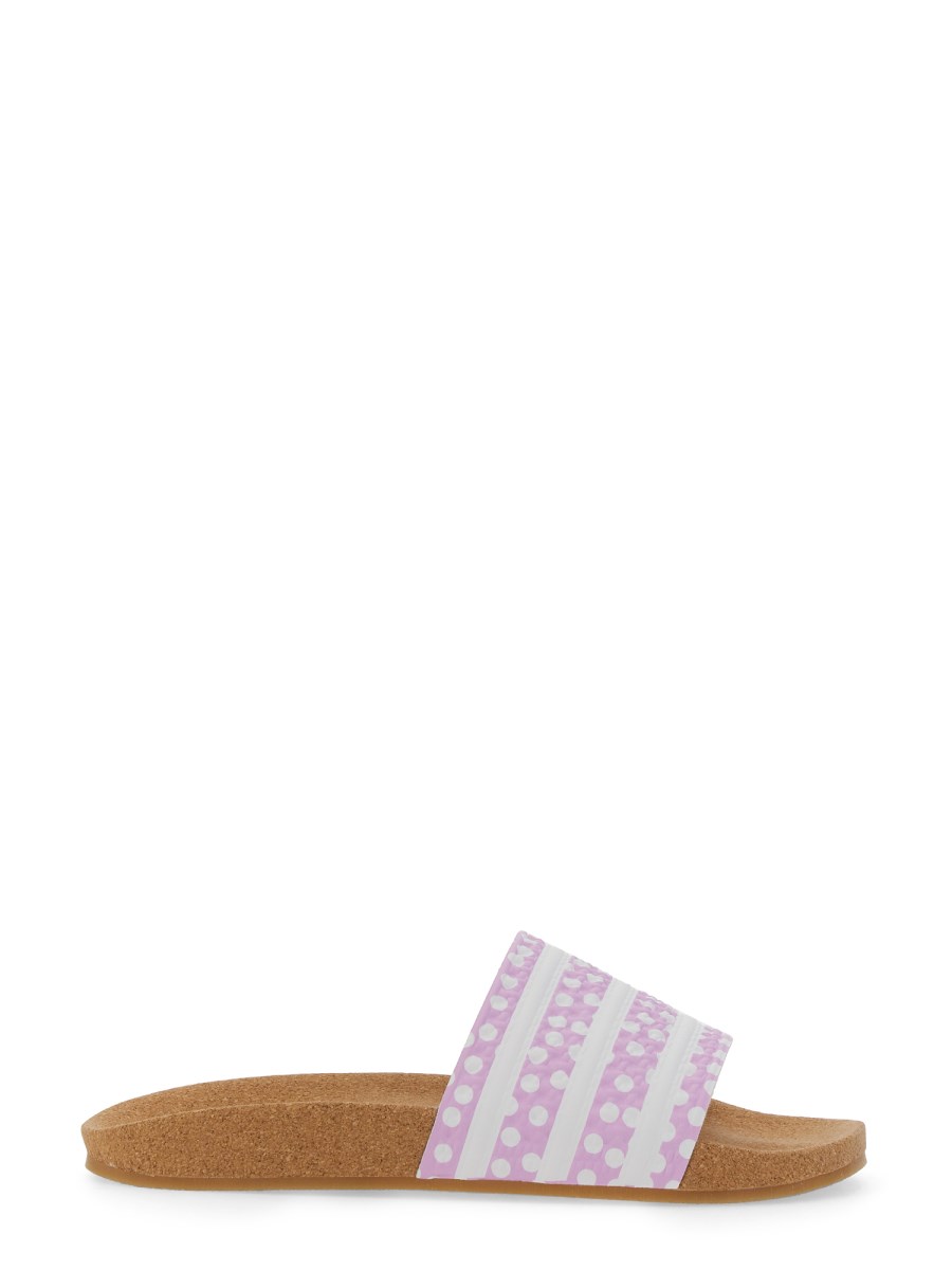 Adilette cork cheap slipper rosa