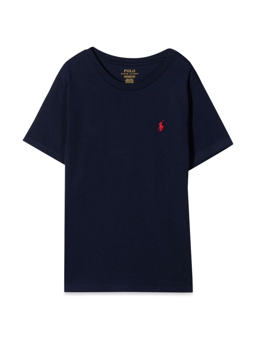 POLO RALPH LAUREN T-SHIRT CON RICAMO