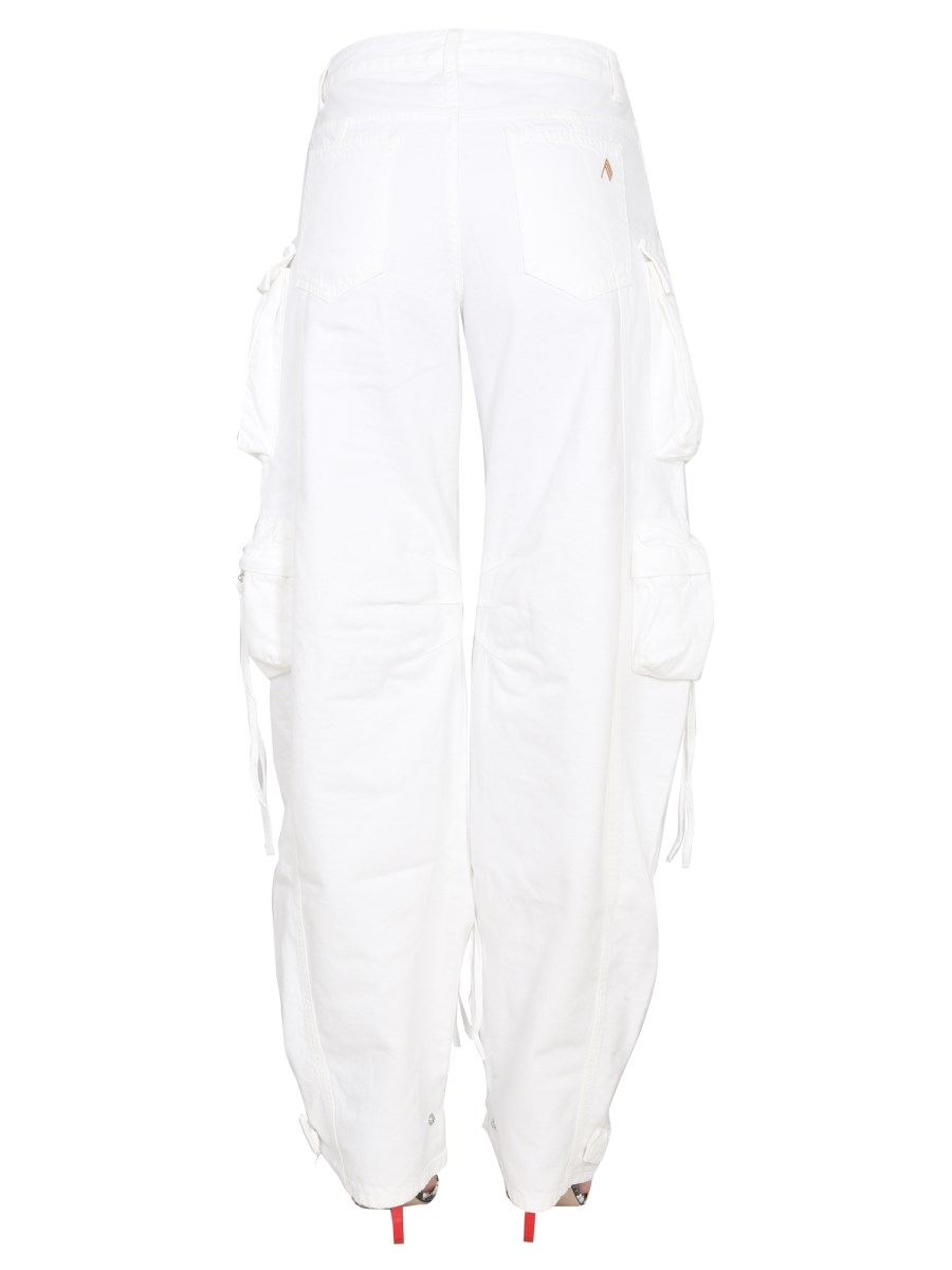 パンツ THE ATTICO Woman Pants White 231WCP103C052R 020 The Attico Long Pants | Shopbop