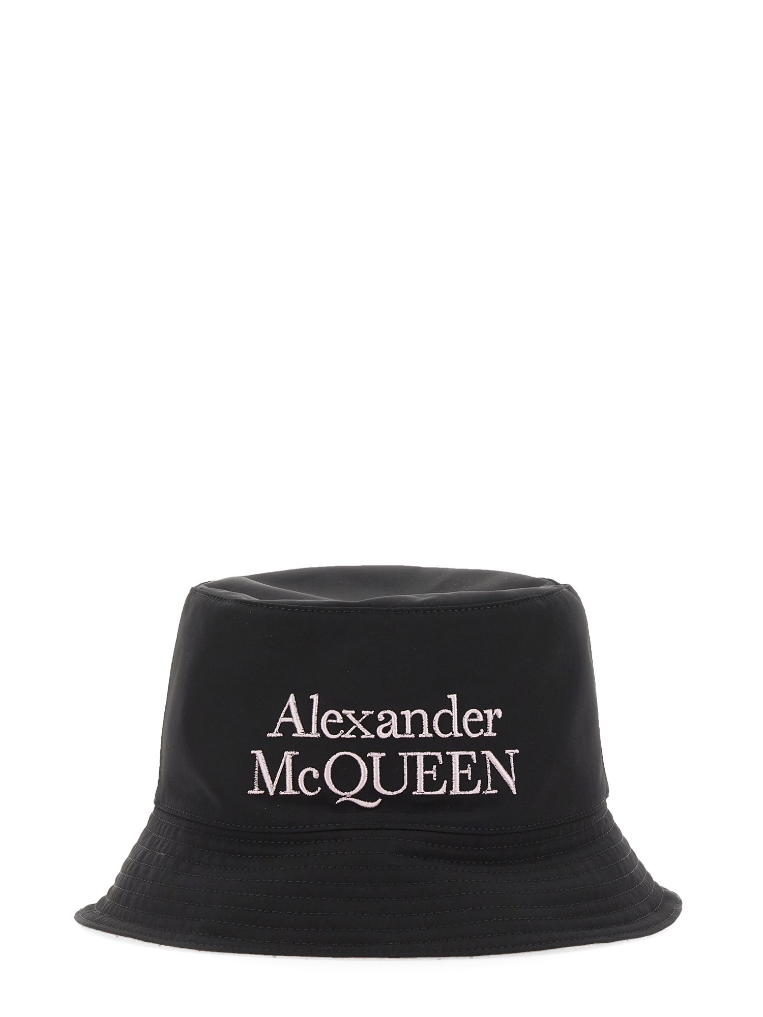 Shop Alexander Mcqueen Reversible Bucket Hat In Black