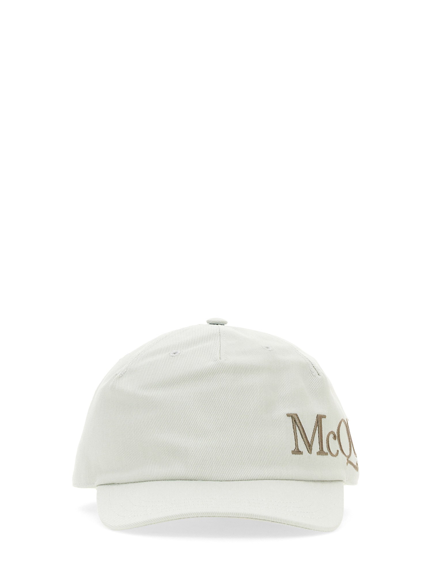 Shop Alexander Mcqueen Baseball Cap In Green