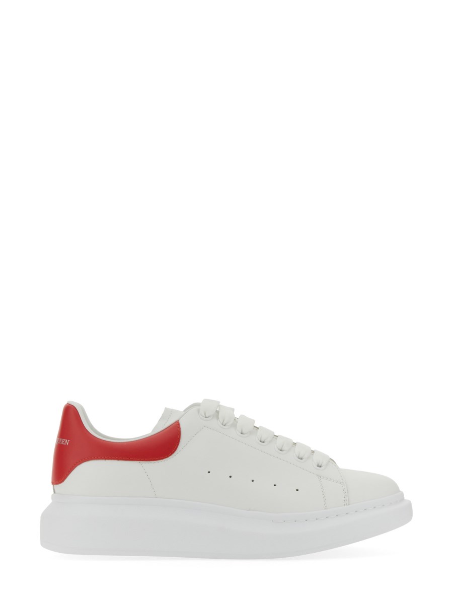 Alexander mcqueen best sale oversized leather sneakers