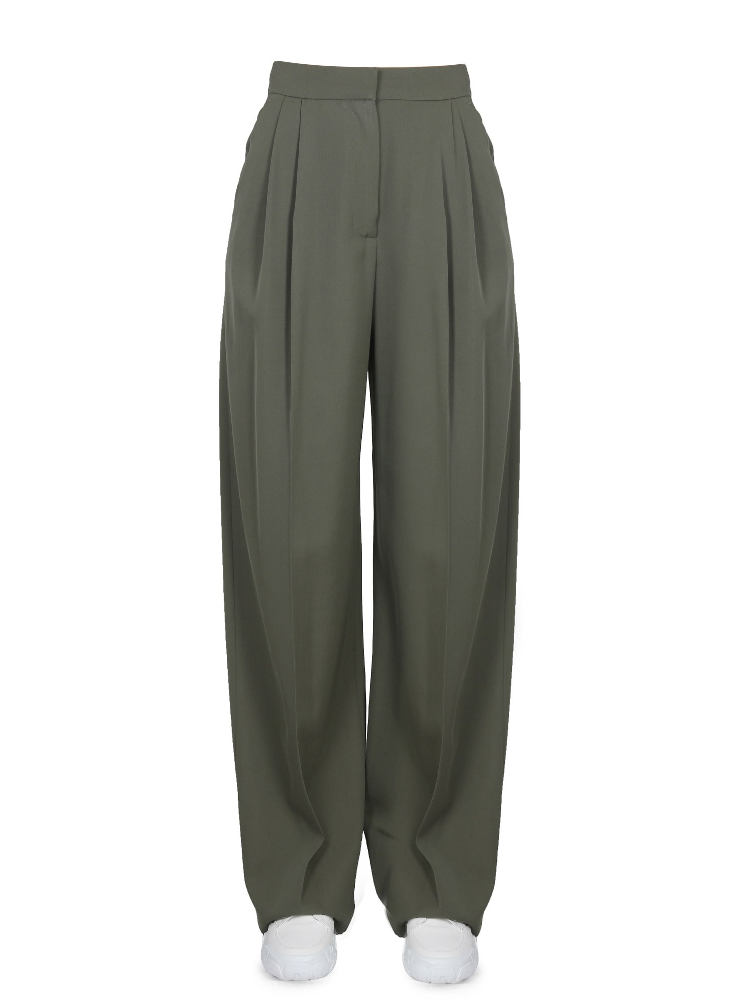 alexander mcqueen wide leg pants