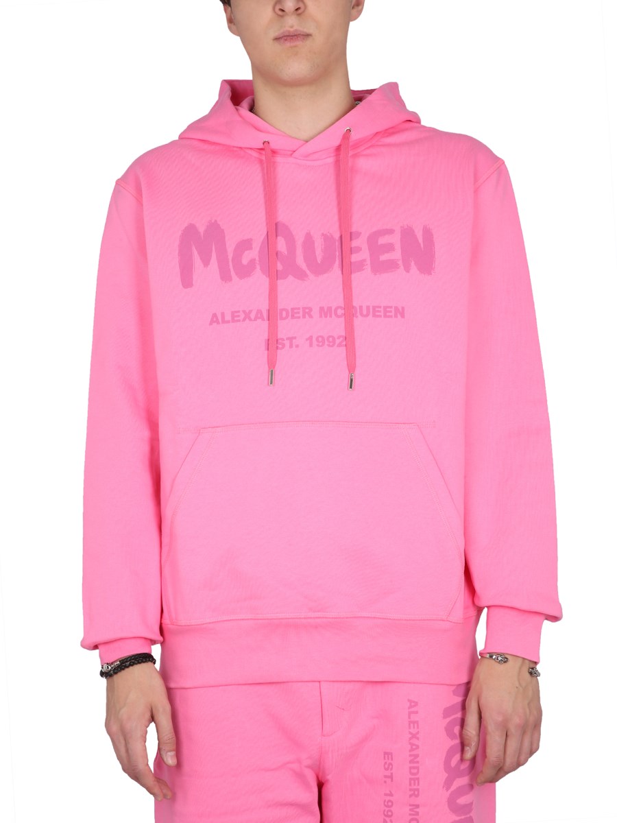 Alexander McQueen Logo-print Hoodie