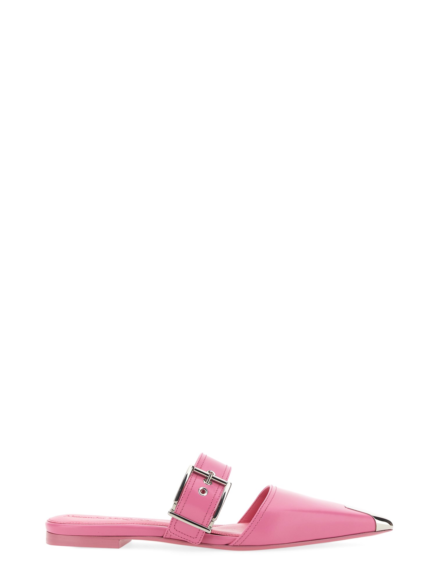 Shop Alexander Mcqueen Mule Punk In Pink