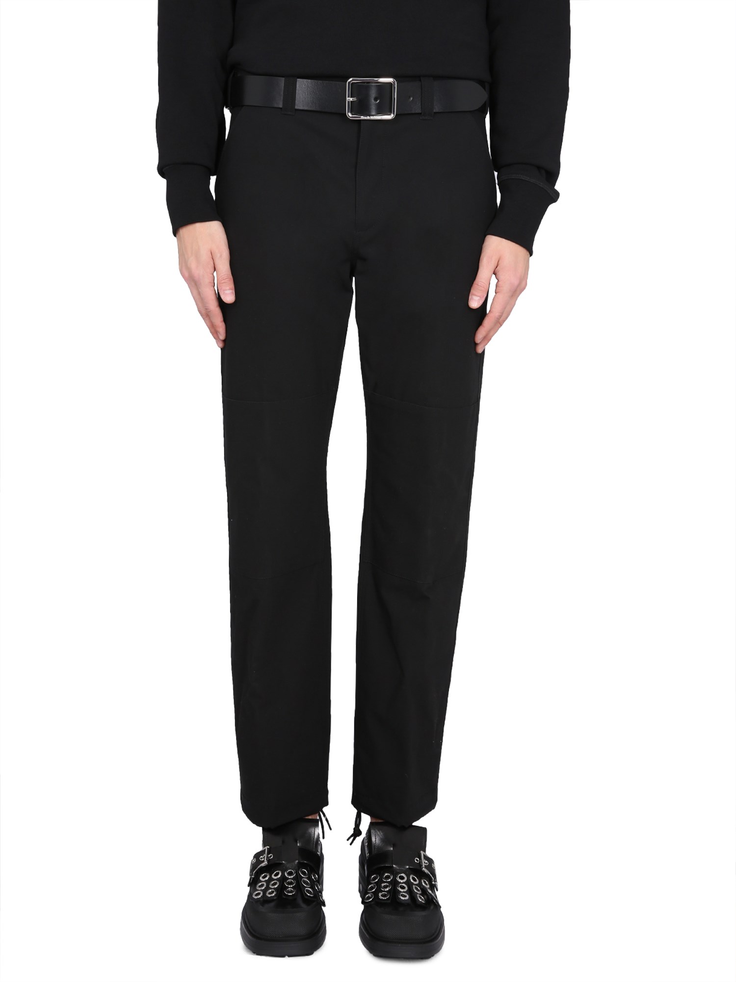 Alexander Mcqueen Workwear Pants In Black