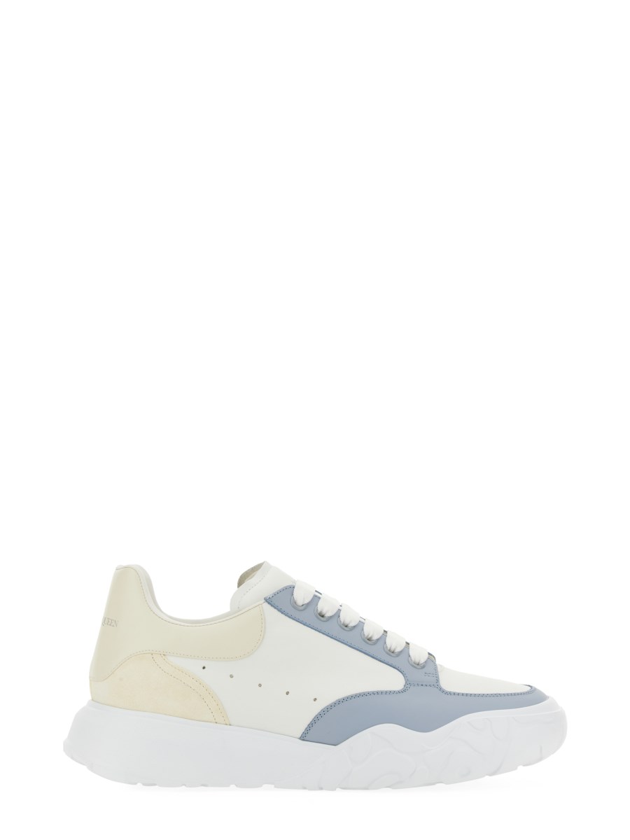 ALEXANDER McQUEEN - LEATHER SNEAKER - Eleonora Bonucci