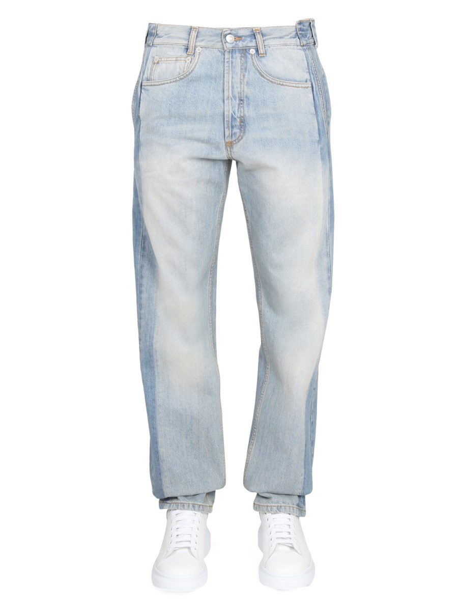 JEANS WORKER CON TOPPE