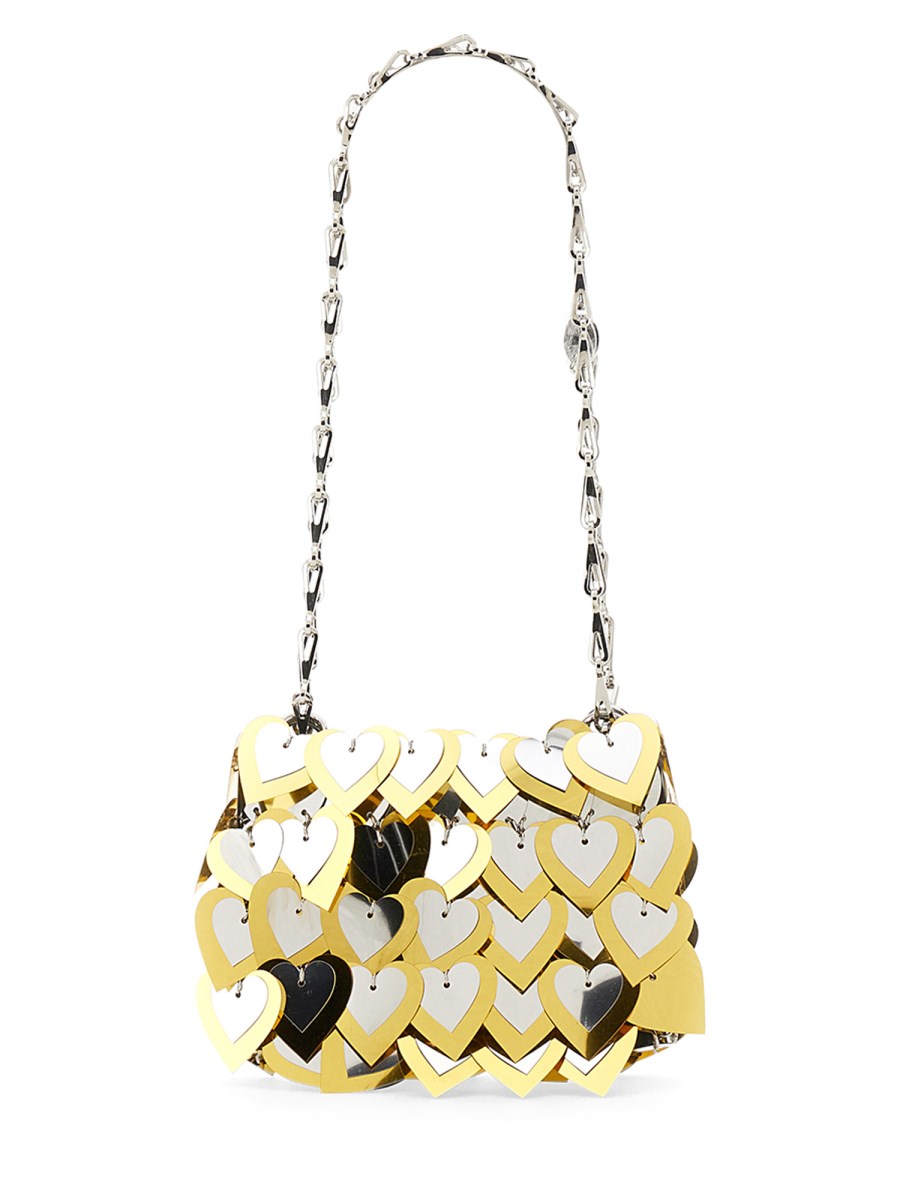 Paco Rabanne  Nano Hearts Sparkle Shoulder Bag