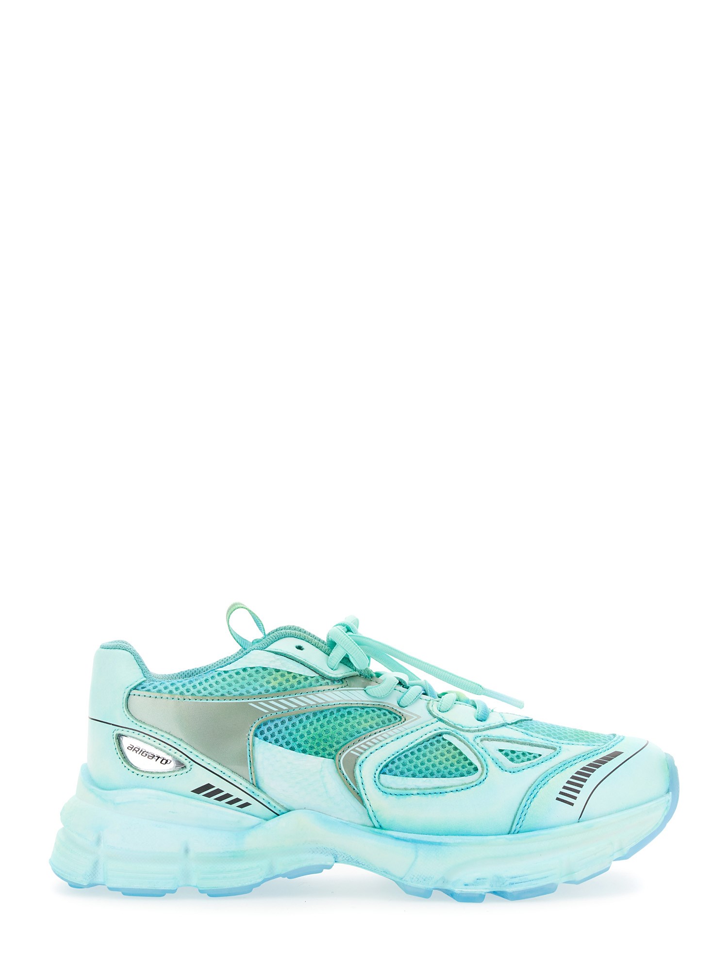 Shop Axel Arigato Tip-dye Marathon Sneaker In Green