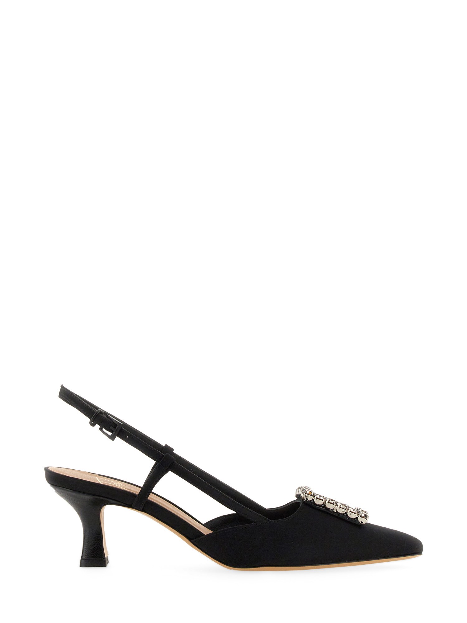 Roberto Festa Stefi Slingback 70mm Sandals In Black