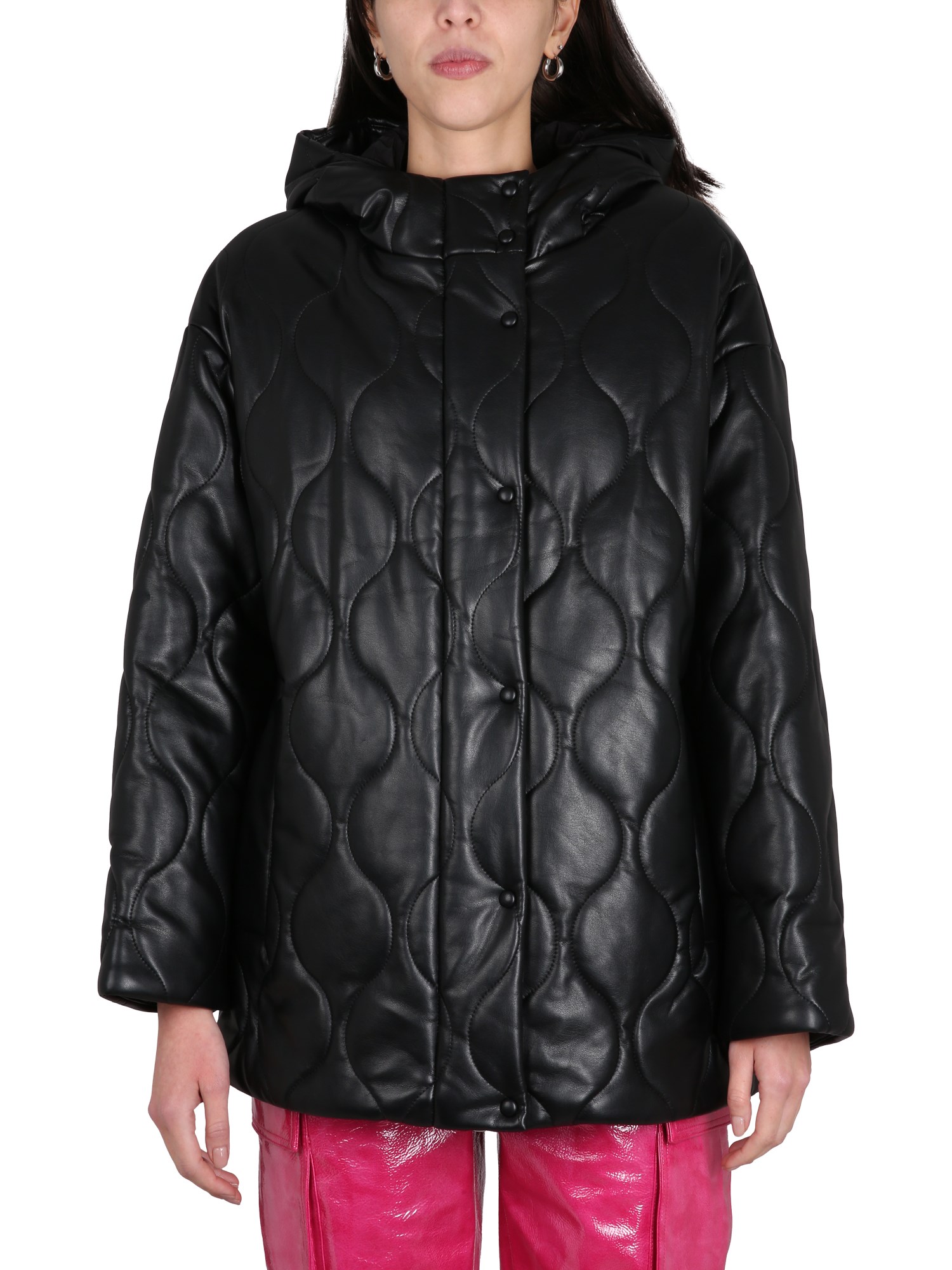 Everlee quilted faux leather jacket