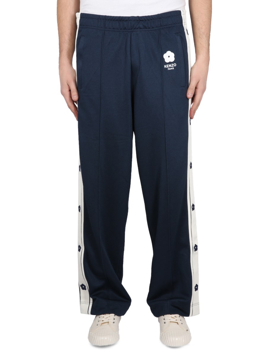 KENZO VARSITY JOGGING PANTS IN PIQUE INTERLOCK FABRIC Eleonora