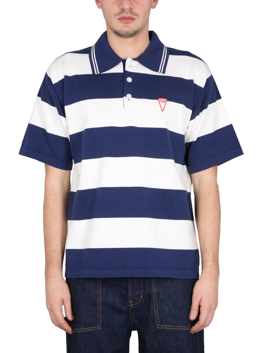 KENZO POLO SHIRT NAUTICAL STRIPES Eleonora Bonucci