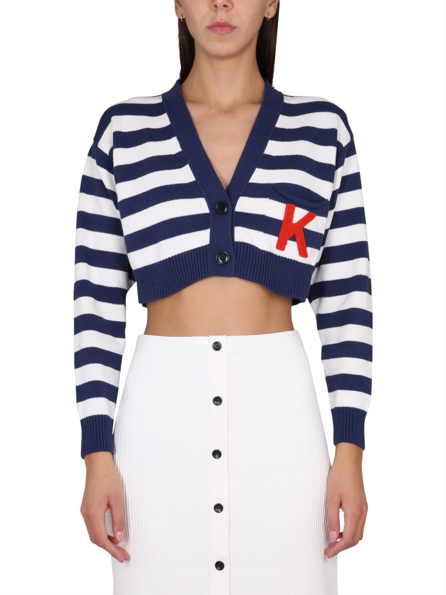 KENZO CARDIGAN 'NAUTICAL STRIPES'