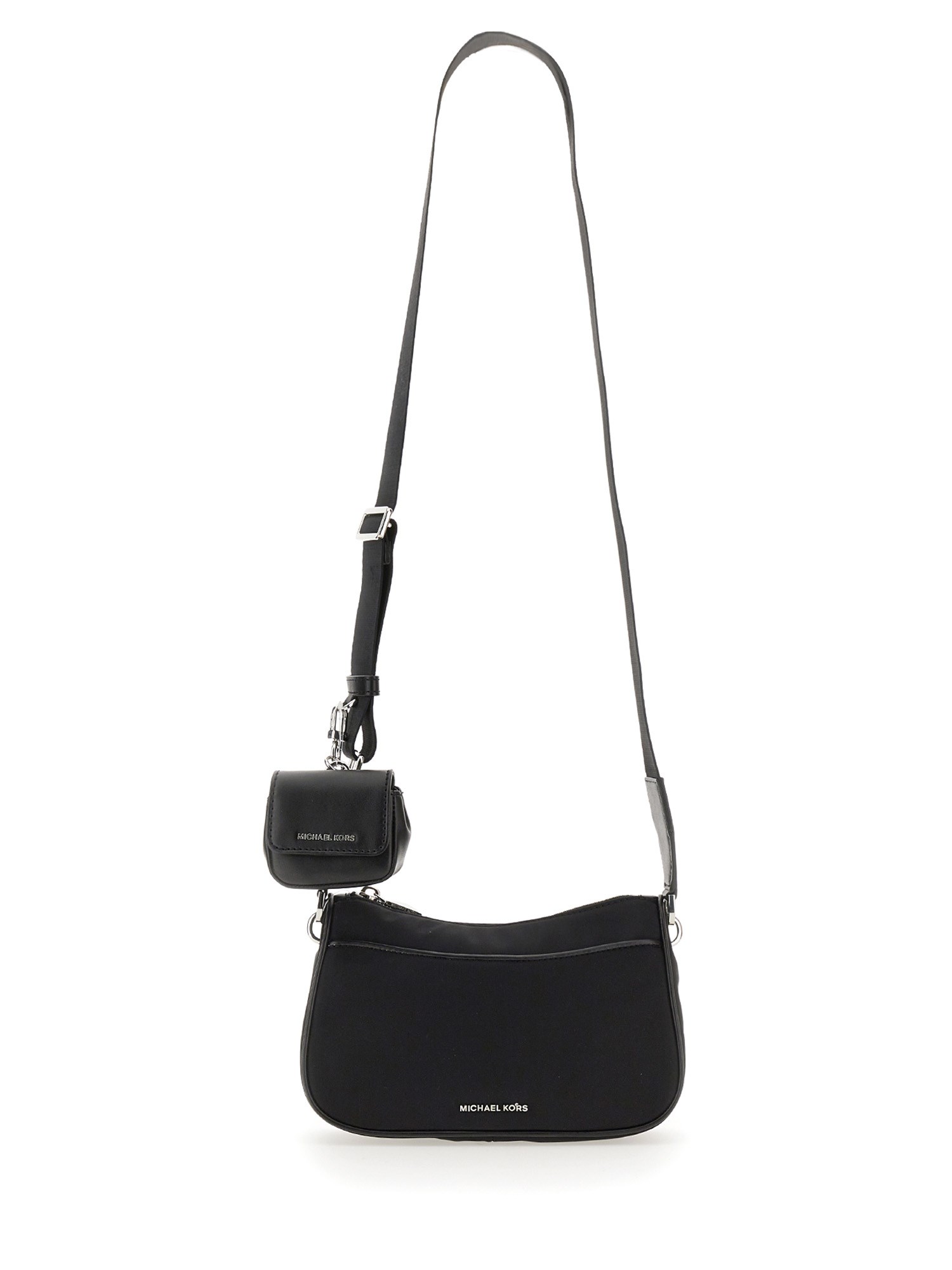 Shop Michael Michael Kors Jetset Shoulder Bag In Black