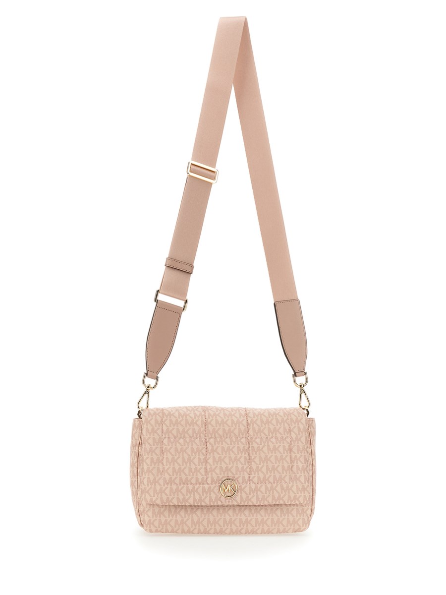 Michael kors clearance pink quilted bag