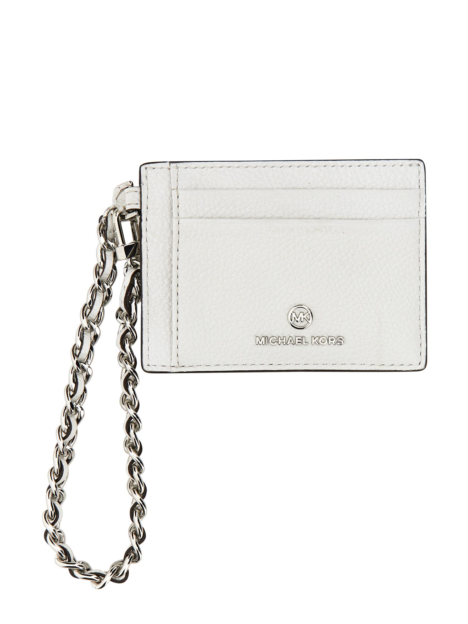 michael by michael kors small credit card holder with logo