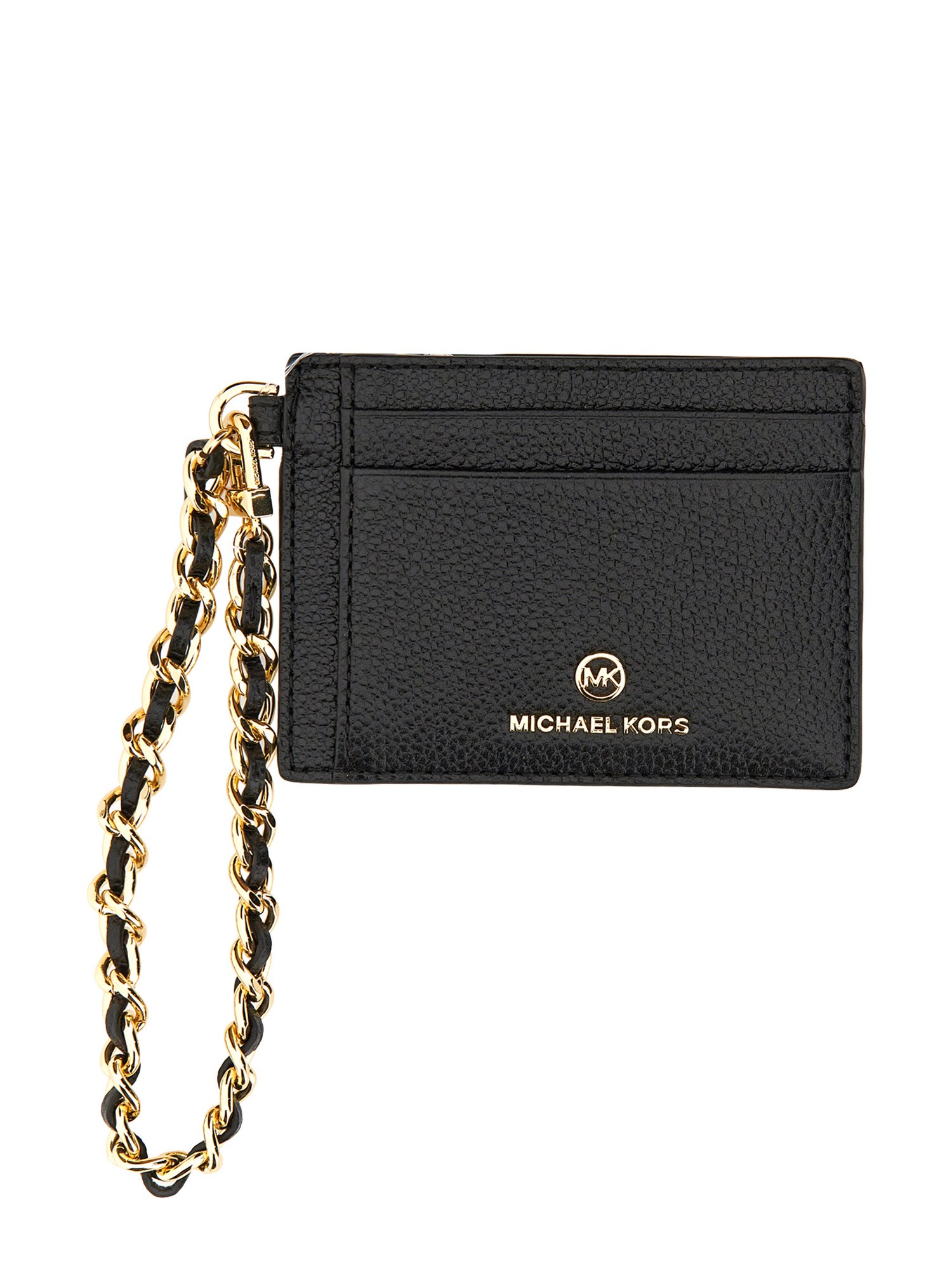 Michael Michael Kors Small Credit Card Holder In Black