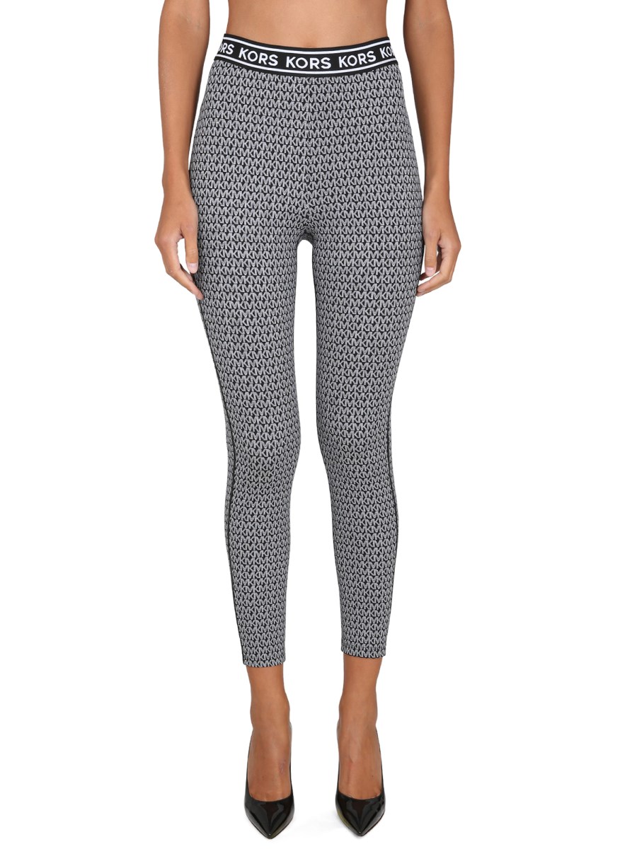 MICHAEL BY MICHAEL KORS - MONOGRAM CROPPED PANTS - Eleonora Bonucci