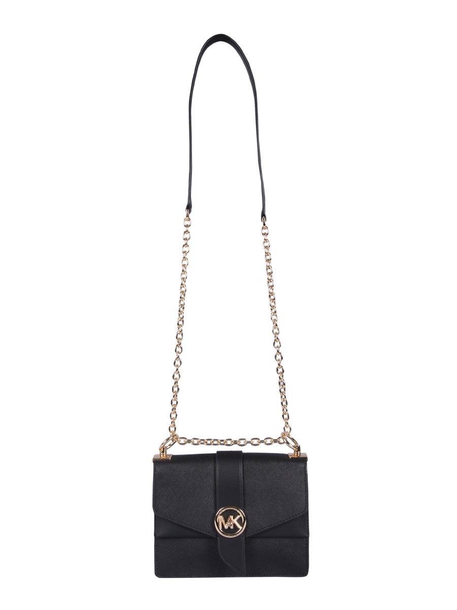 MICHAEL BY MICHAEL KORS - CHAIN WALLET JET SET SMALL SAFFIANO LEATHER -  Eleonora Bonucci