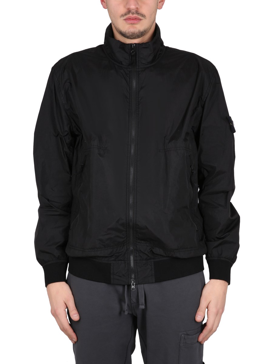 ジャケット・アウター Stone  nylon l jaket STONE ISLAND - NYLON JACKET WITH LOGO - Eleonora Bonucci