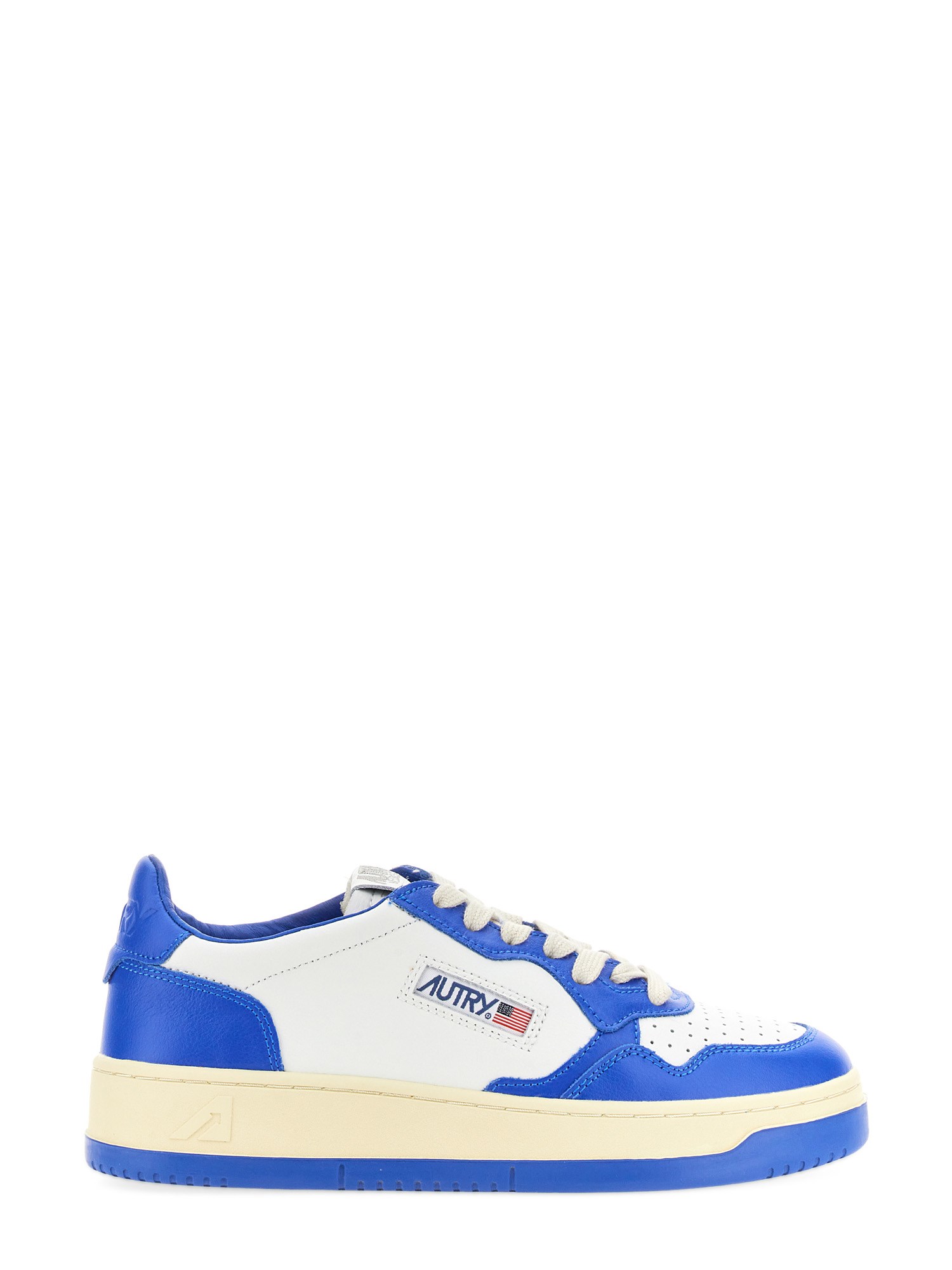 Autry Medalist Low Sneaker In Blue