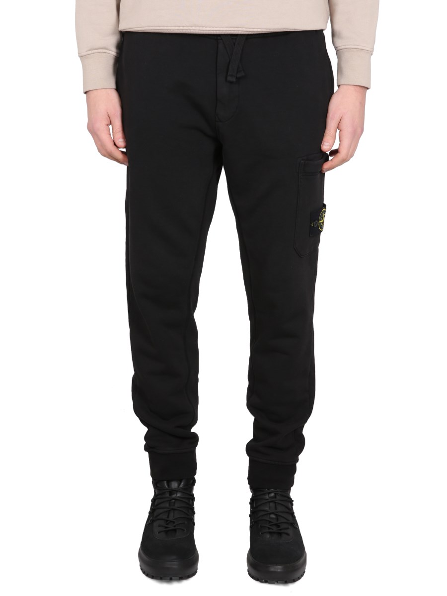 Stone island fleece pants sale