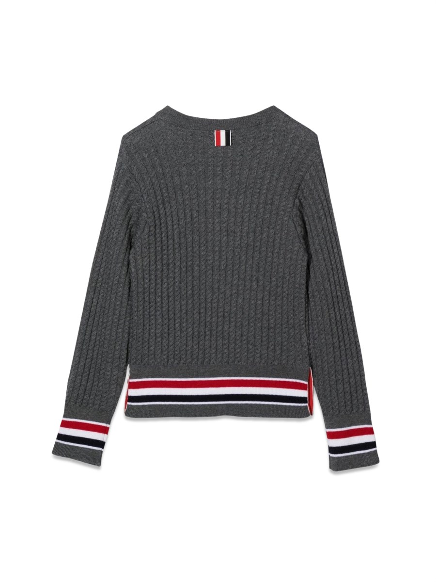 BABY CABLE CREWNECK PULLOVER