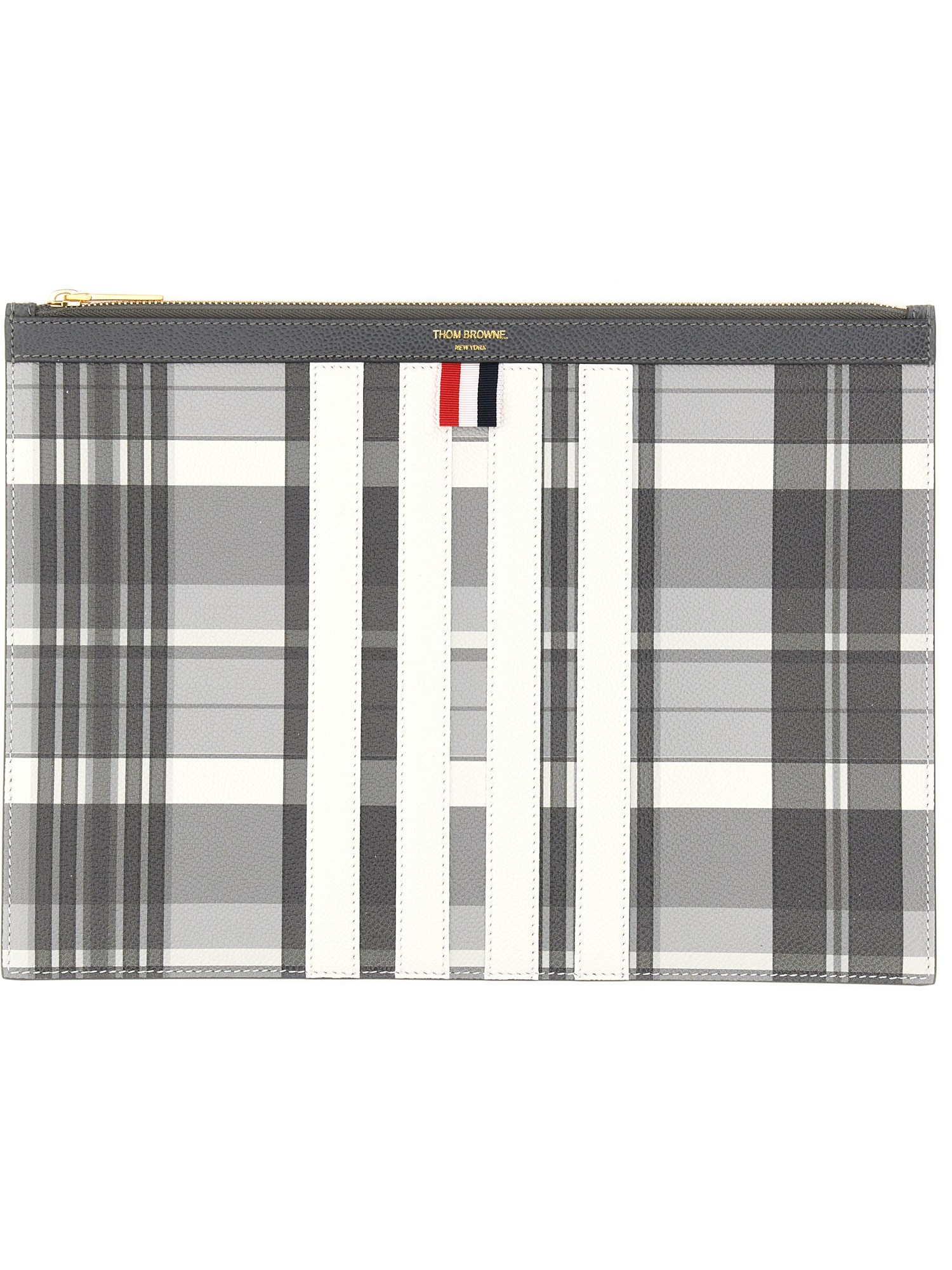 Thom Browne Medium Document Holder In Multicolour