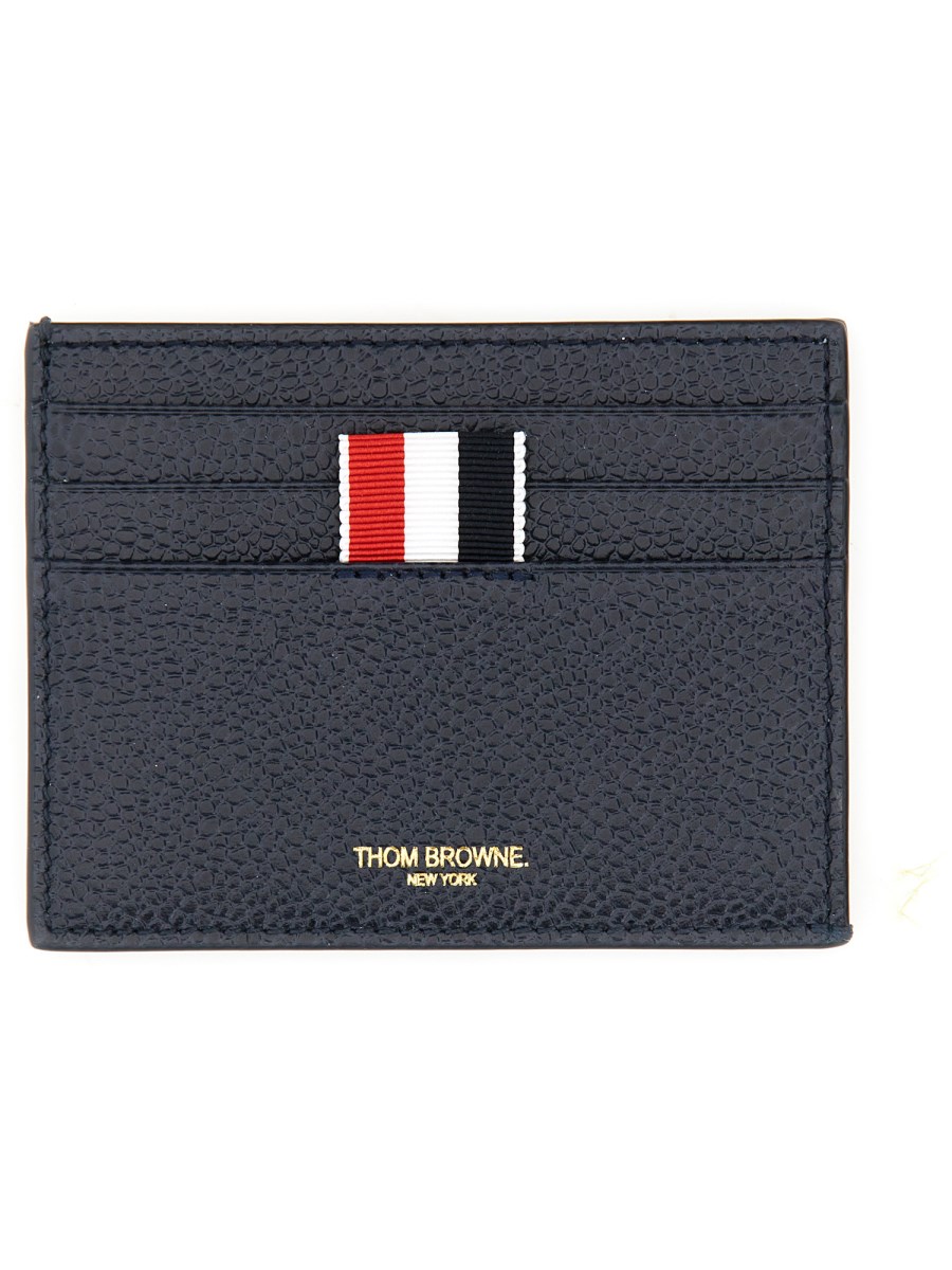 THOM BROWNE ANCHOR LEATHER CARD HOLDER Eleonora Bonucci