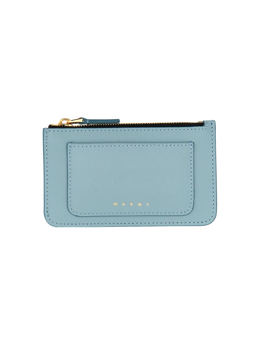 PORTACARTE IN PELLE SAFFIANO