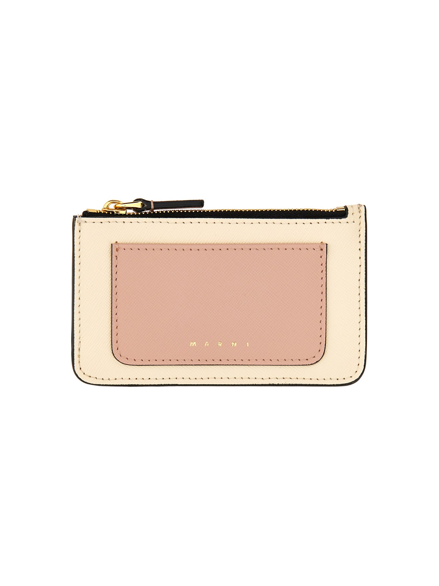 MARNI SAFFIANO LEATHER CARD CASE