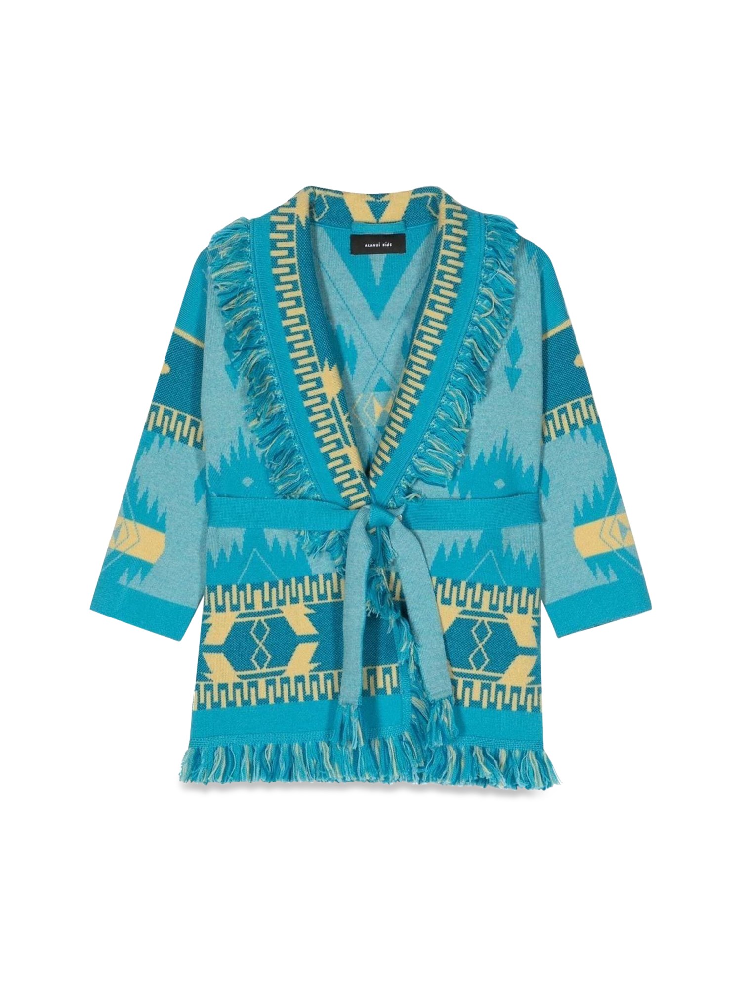 alanui jacquard cardigan