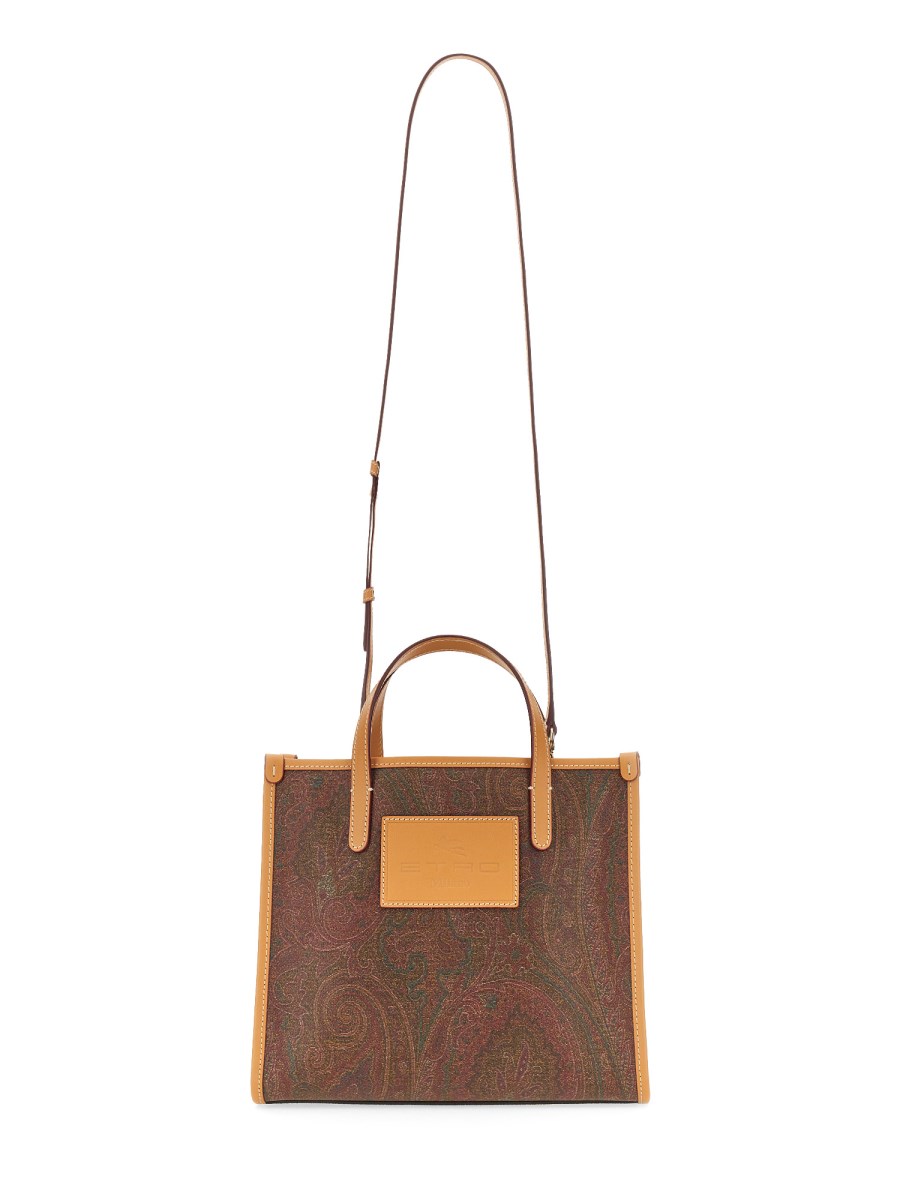 ETRO - REVERSIBLE SHOPPING BAG WITH PAISLEY PRINT - Eleonora Bonucci