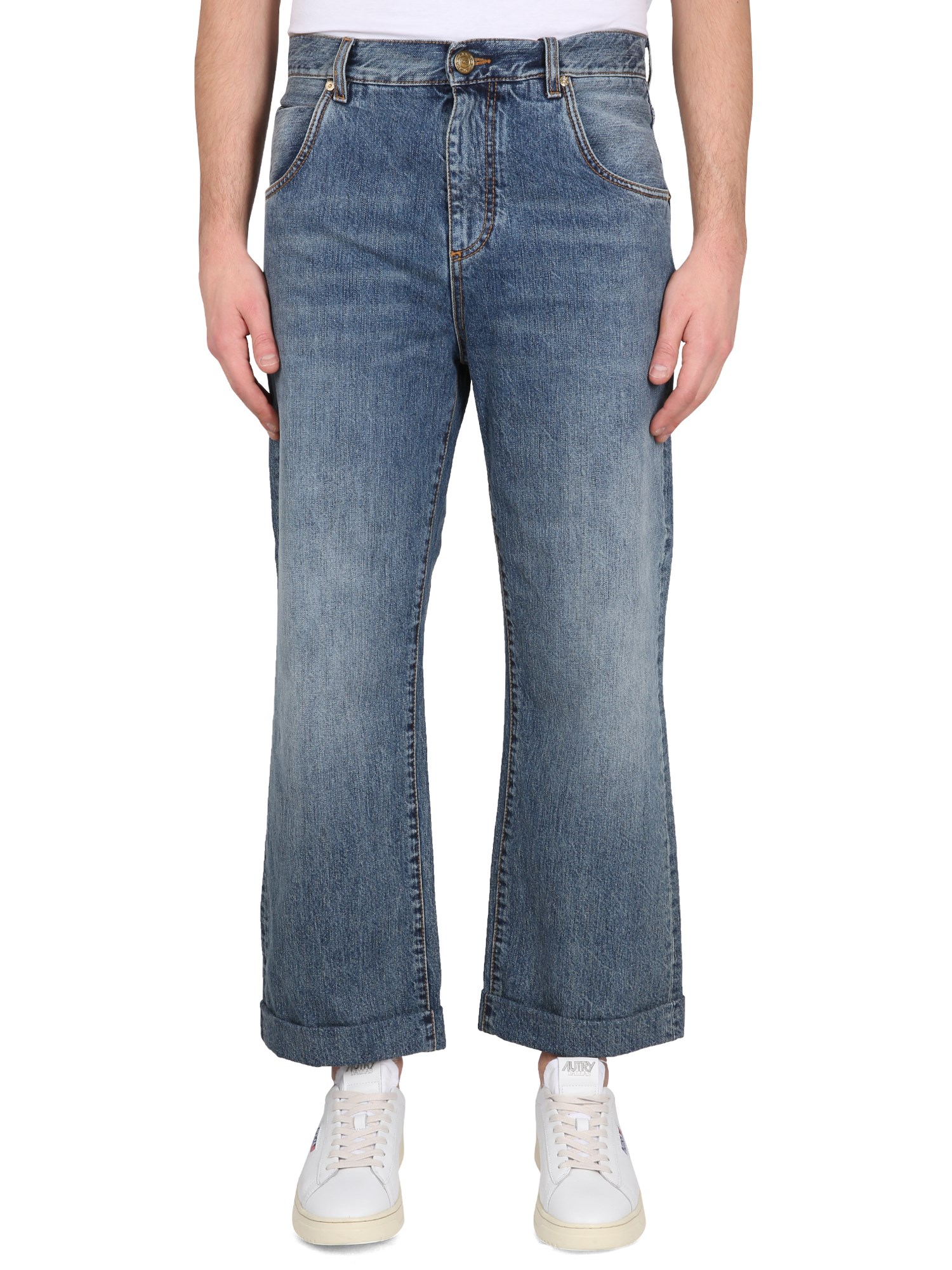 etro five pocket jeans