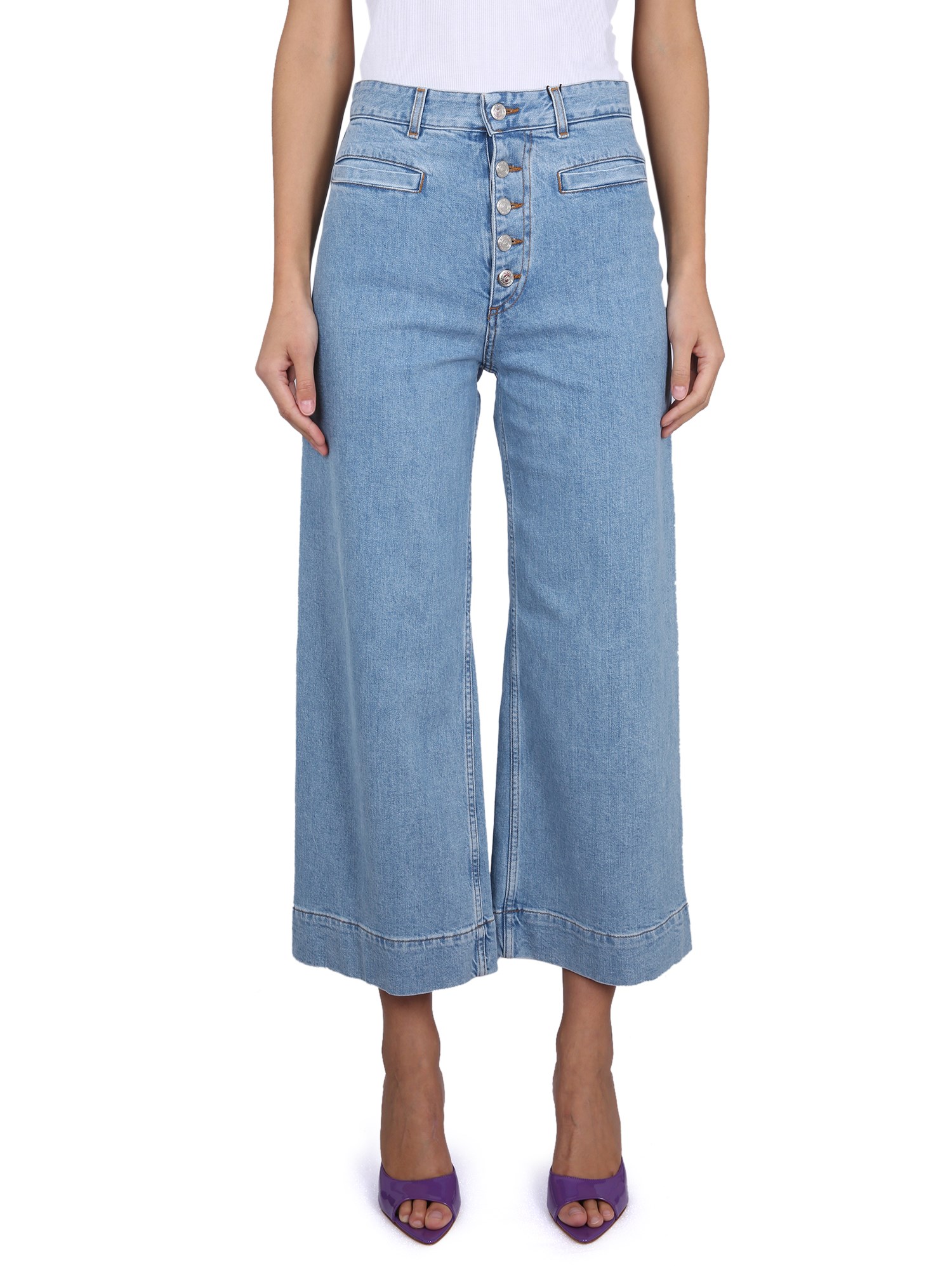 etro cropped fit jeans