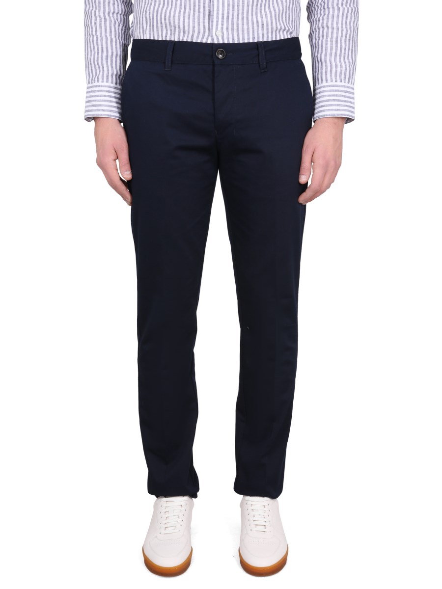 AMI PARIS PANTALONE SLIM FIT IN COTONE