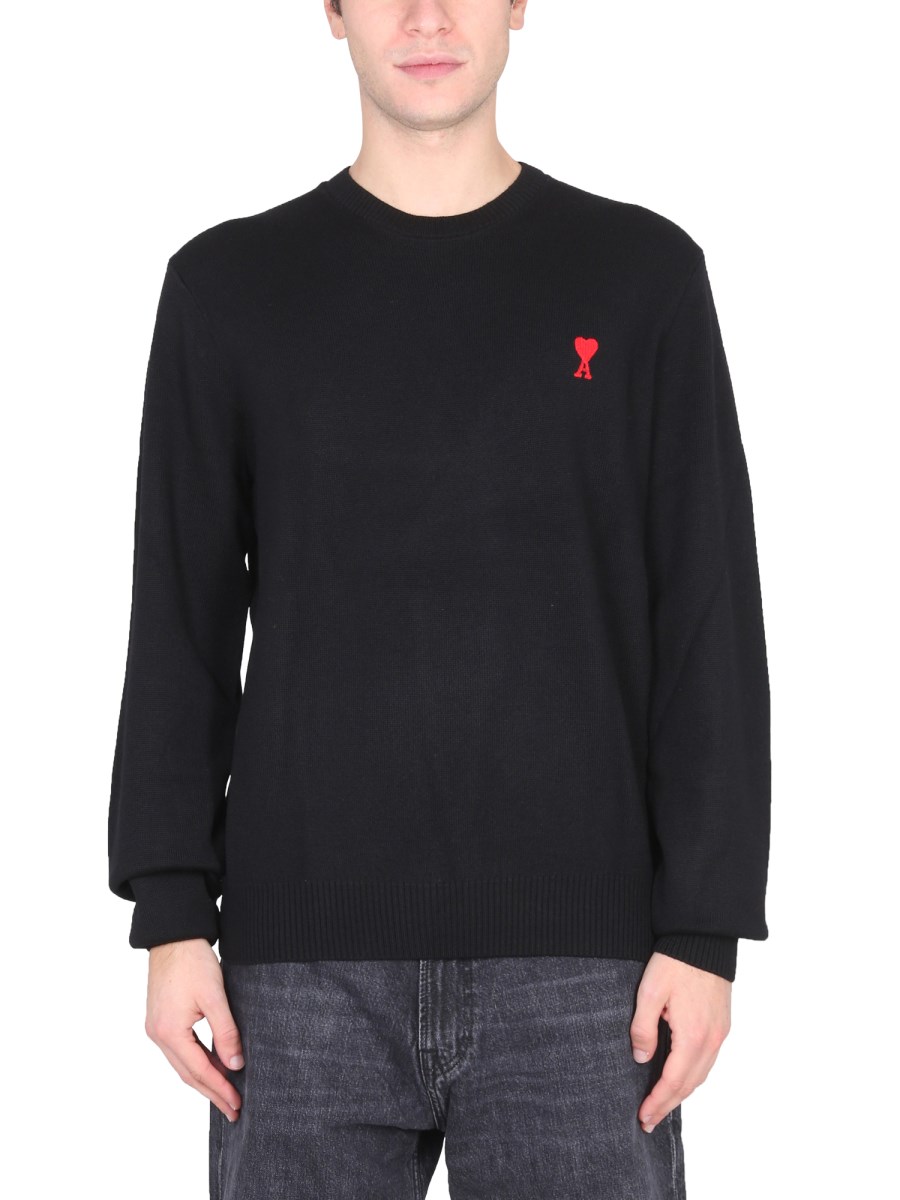 Ami crew neck clearance sweater