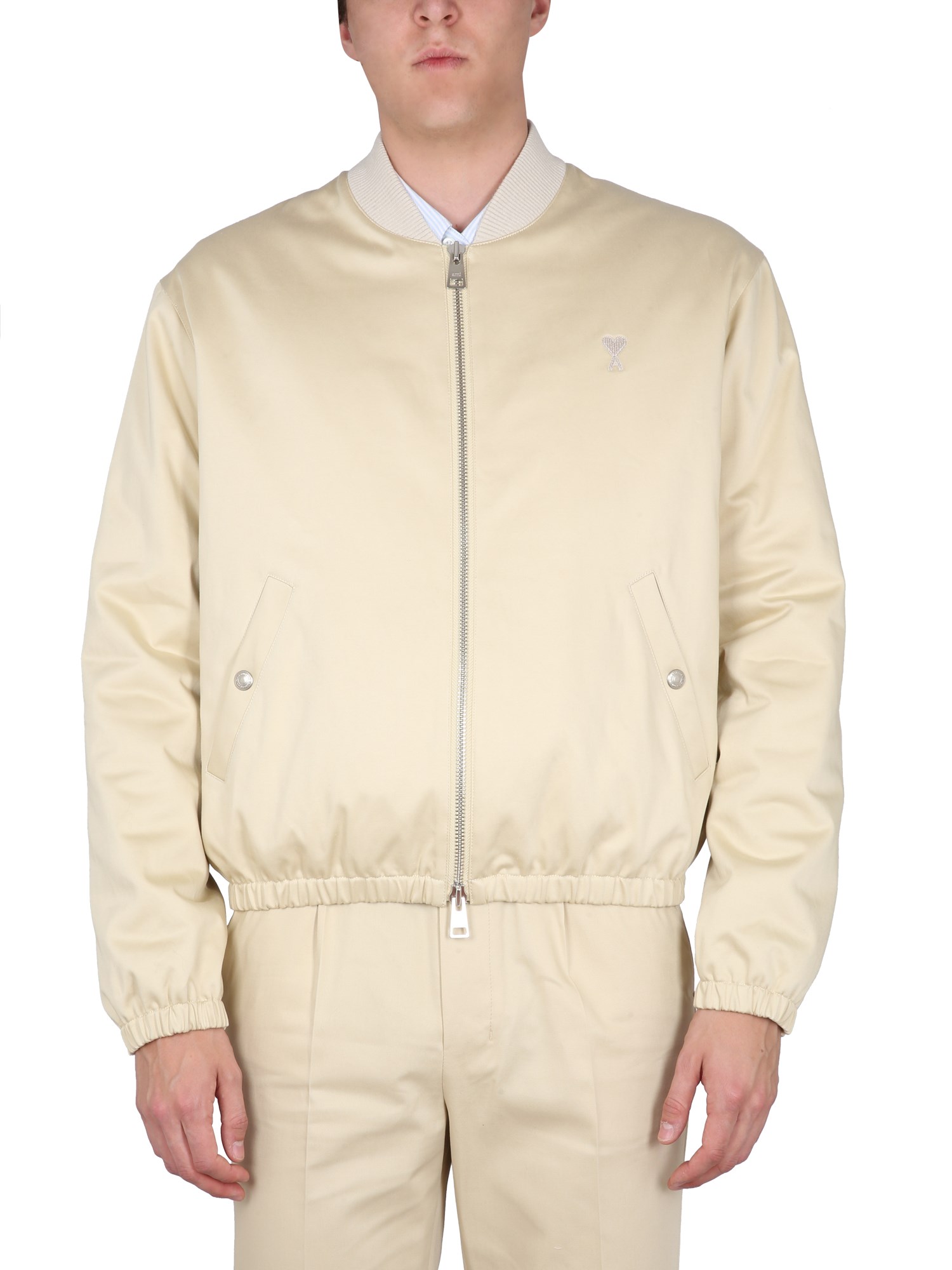 Bomber Jacket In White