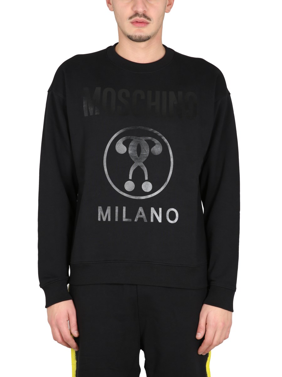 Moschino shop black sweatshirt