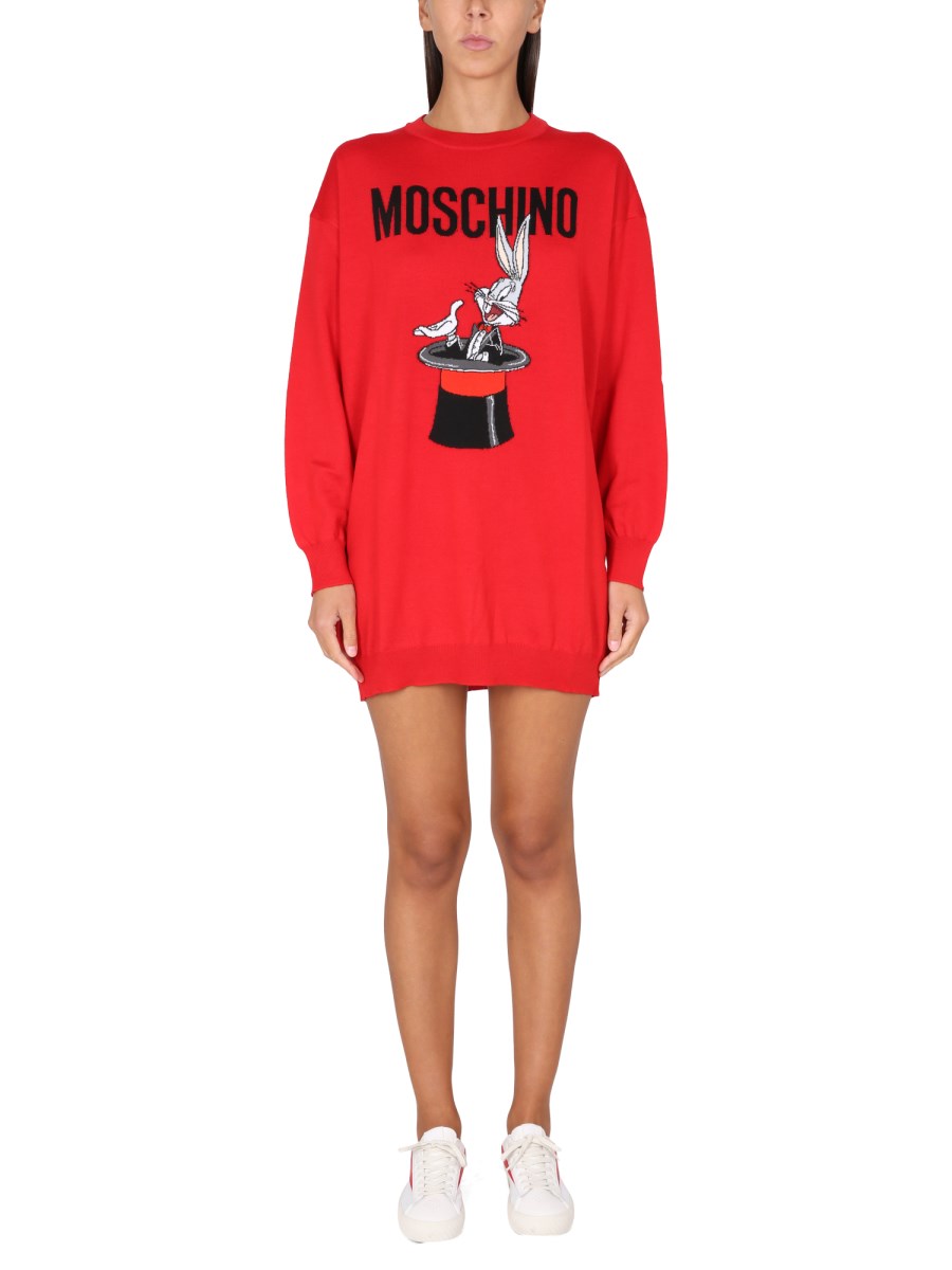 Moschino shop knit dress