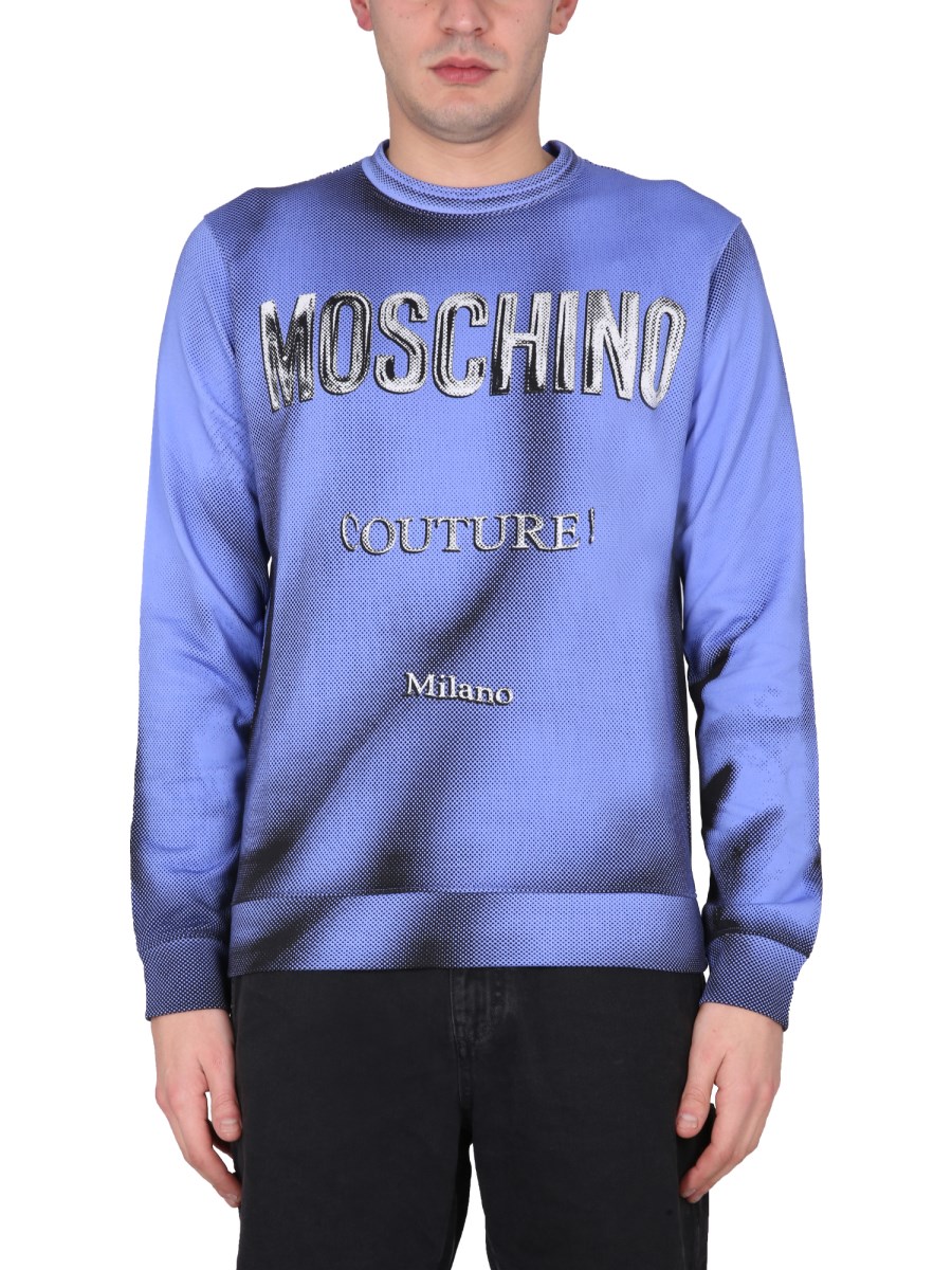 Moschino couture outlet felpa