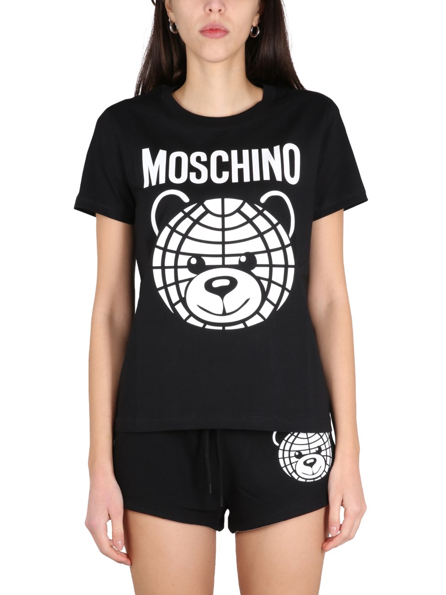 Moschino Underwear Underwear Bear Logo T Shirt