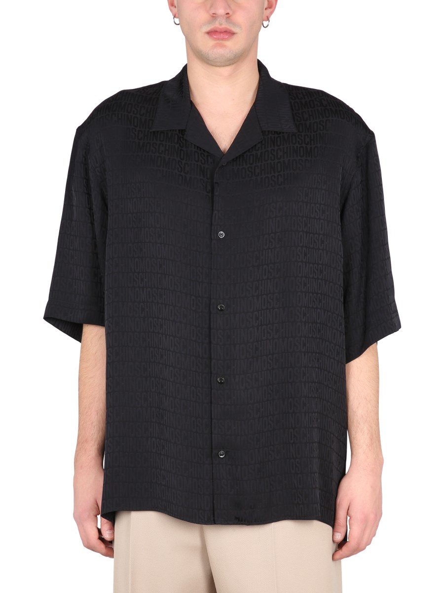 Mens black silk hot sale shirt short sleeve